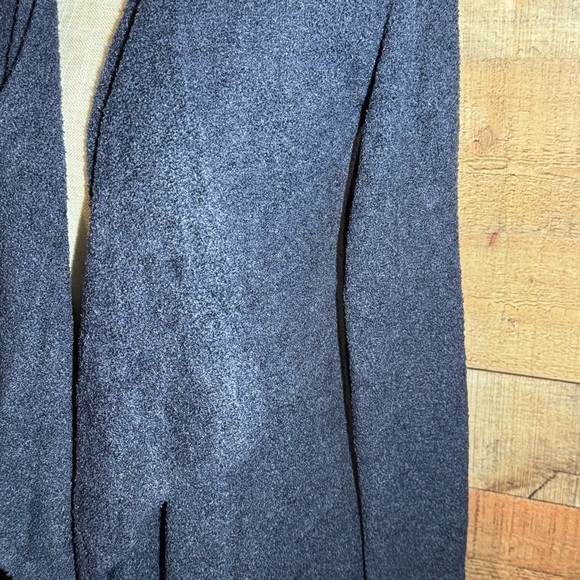 Barefoot Dreams Bamboo CozyChic Lite Indigo Cardigan Sweater Women S/M - Picture 7 of 11
